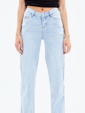 PacSun Light Wash Straight Leg Jeans